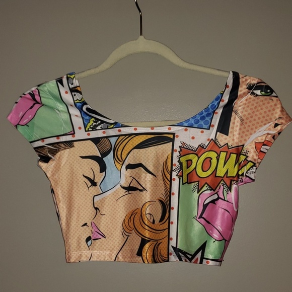 POW! Comic crop top - Picture 2 of 5